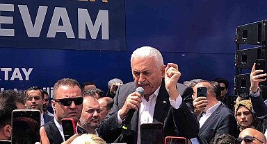 AK Parti Genel Başkanvekili Yıldırım: "Pazar günü yapılacak seçimde ilk defa terör örgütleri de sandığa geliyor"