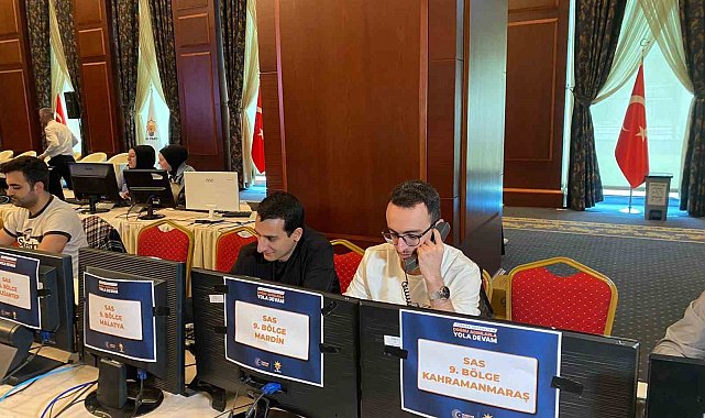 AK Parti'nin Sonuç Alma Sistemi görüntülendi
