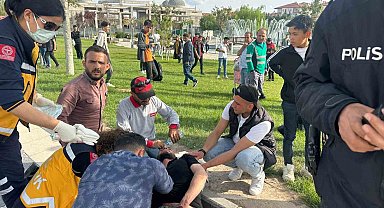 Aksaray'da bıçaklı kavga: 1 yaralı