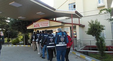 Ankara merkezli 9 ilde FETÖPDY silahlı terör örgütü mensuplarına operasyon