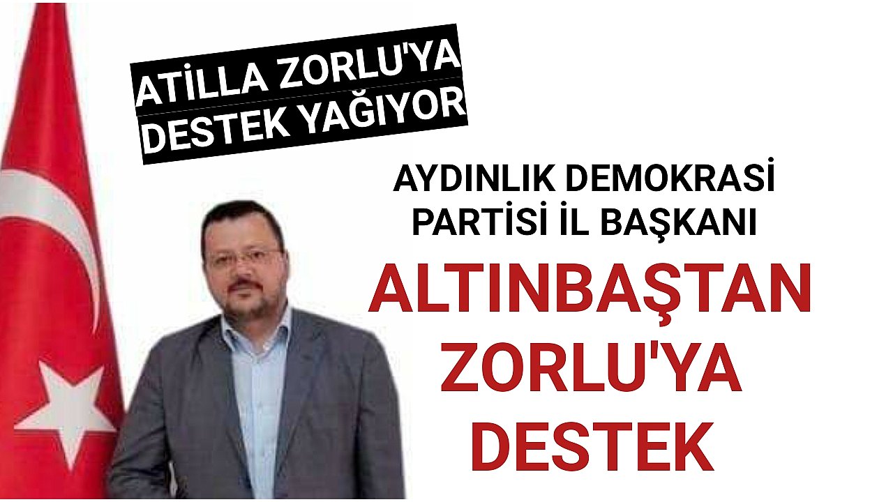 Atilla Zorlu'ya Destek Yağıyor