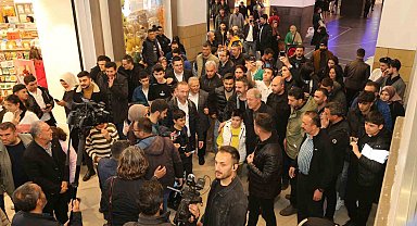 Bakan Akar, Bakan Nebati ve Başkan Büyükkılıç'tan AVM ziyareti