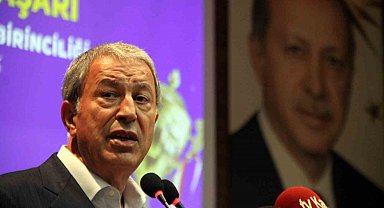 Bakan Akar'dan 'özerklik' tepkisi: "Bazı partiler teröristlere ne diyor? 'Teröristleri serbest bırakacağız, onlara hak vereceğiz', 'özerklik' diyorlar"