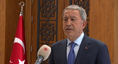 Bakan Akar'dan tahıl girişimi toplantısı açıklaması