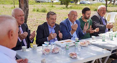 Başkan Ataç yağmur dualarına katıldı