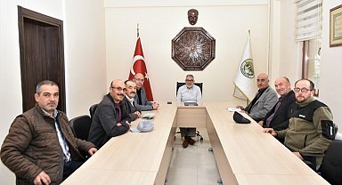 Başkan Bozkurt'a teşekkür ziyareti