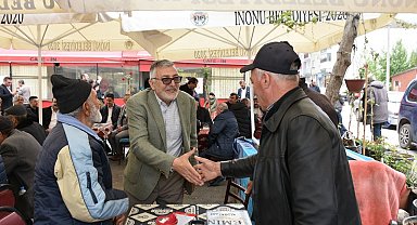Başkan Bozkurt'tan pazar ziyareti