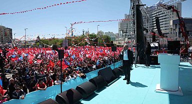 Başkan Büyükkılıç, Büyük Kayseri Mitingi'nde konuştu