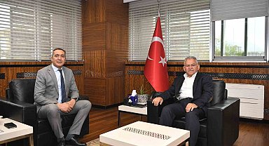 Başkan Büyükkılıç'a kamu kurumu yöneticilerinden ziyaret