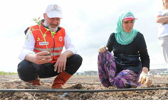 Başkan Çolakbayrakdar; "Kocasinan, şehrin merkezinde tarımsal üretimle Türkiye'ye örnek olacak"