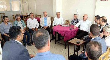 Başkan Gültak, vatandaşlarla bir araya gelmeye devam ediyor