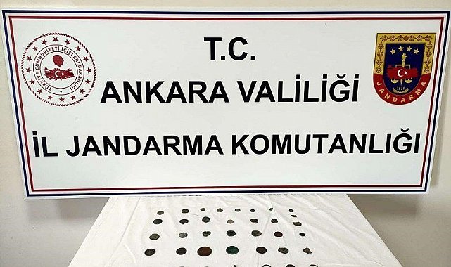 Başkent'te farklı dönemlere ait 28 adet sikke ele geçirildi