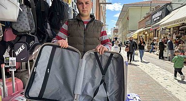 Bavul satıcılarının umudu gurbetçilerin geleceği haziran ayında