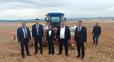 Beylikova'ya ayçiçeği ve sorgum tohum desteği