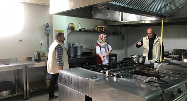 Beyşehir'de kafeterya, büfe, yemekhaneler denetlendi