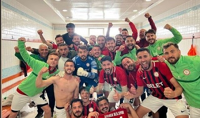 Bölgesel Amatör Lig Play-Off: Siverek Belediyespor: 3 - 12 Bingölspor: 1