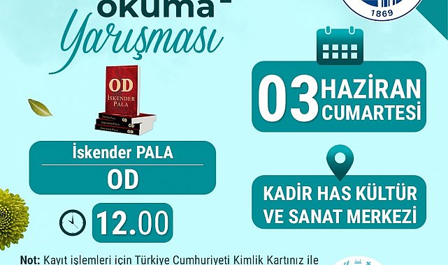 Büyükşehir'in kitap okuma yarışması 3 Haziran'da yapılacak