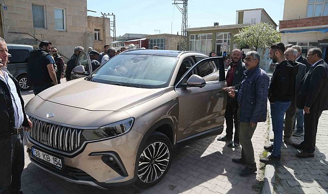 Büyükşehir'in TOGG'una Kayserililer hayran kaldı