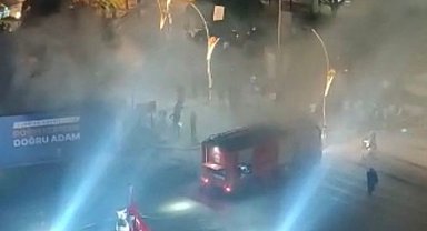 Cengiz Kurtoğlu konserinde jeneratör kaynaklı yangın çıktı
