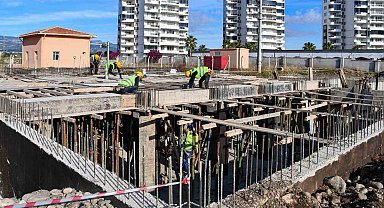 Çeşmeli Paket Atıksu Arıtma Tesisi çalışmaları sürüyor