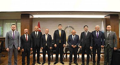 Cumhur İttifakı milletvekillerinden Başkan Büyükkılıç'a ziyaret