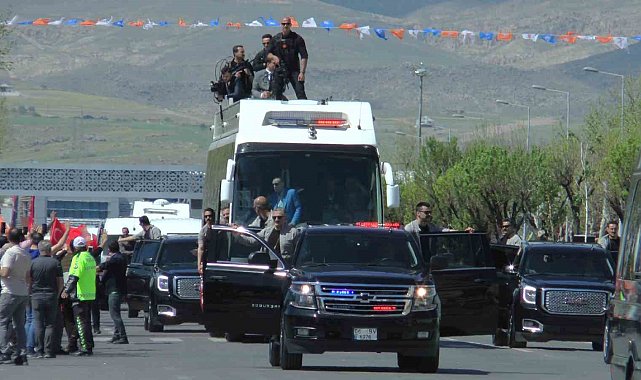 Cumhurbaşkanı Erdoğan Kayseri'de