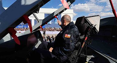 Cumhurbaşkanı Erdoğan: "Artık karada, denizde ve denizaltında, havada, uzayda her alanda varız"