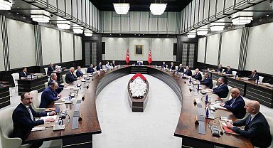 Cumhurbaşkanlığı Kabinesi, Cumhurbaşkanı Recep Tayyip Erdoğan başkanlığında Beştepe'de toplandı.