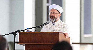 Diyanet İşleri Başkanı Erbaş, Çankırı Karatekin Üniversitesi Uluyazı Kampüs Camii'nin açılışına katıldı