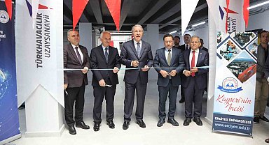 ERÜ'de TUSAŞ Uzay Bilimleri ve Uydu Teknolojileri Laboratuvarı'nın açılışı gerçekleştirildi
