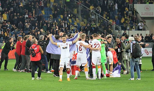 Eryaman Stadyumu'nda sahne şampiyon Galatasaray'ın