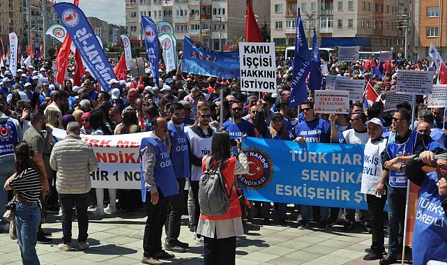 Eskişehir'de 1 Mayıs coşkuyla kutlandı