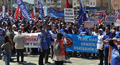 Eskişehir'de 1 Mayıs coşkuyla kutlandı