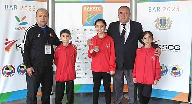 Eskişehirli karateci Balkan Şampiyonası'nda 3'üncü oldu