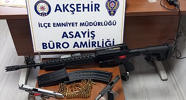 Evinde silahla yakalanan şüpheli, kardeşinin de gözaltına alınmasına neden oldu