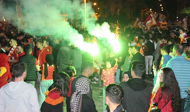 Galatasaray'ın şampiyonluğu Karaman'da coşkuyla kutlandı
