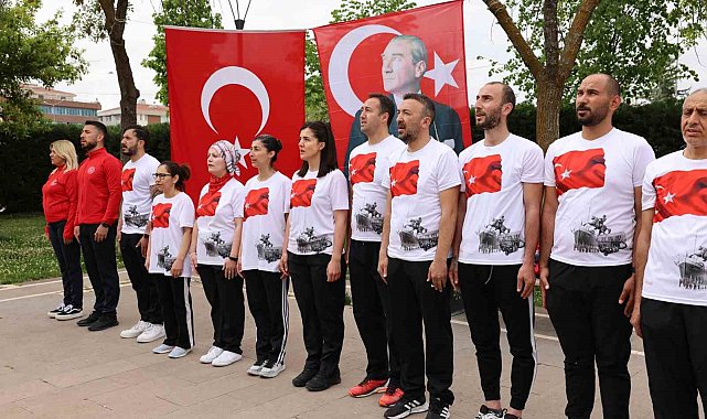 Gölbaşı'nda 19 Mayıs Atatürk'ü Anma, Gençlik ve Spor Bayramı kutlamaları gerçekleştirildi