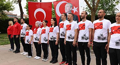 Gölbaşı'nda 19 Mayıs Atatürk'ü Anma, Gençlik ve Spor Bayramı kutlamaları gerçekleştirildi