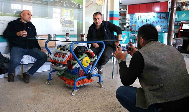 Hurdayı sanata dönüştürdü, yaptığı tasarımlar dikkat çekiyor