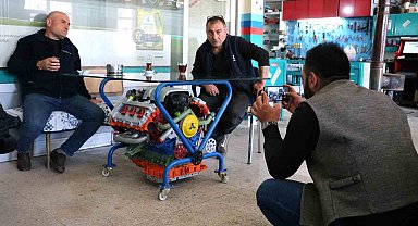 Hurdayı sanata dönüştürdü, yaptığı tasarımlar dikkat çekiyor