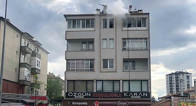 İkamette çıkan yangın söndürüldü