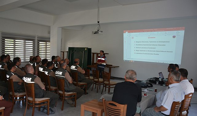 Jandarmadan ormancılara kriminal eğitimi