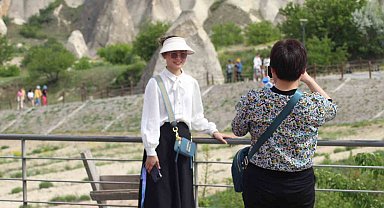 Kapadokya'da Çinli turist hareketliliği yeniden başladı