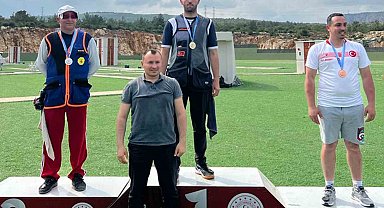 Karaman Atıcılık Takımı altın madalya kazandı