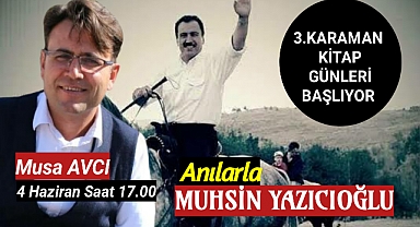 Karaman Belediyesi 3. Kitap Günleri Başlıyor