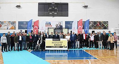 Karaman'da 55 spor kulübüne nakdi yardım