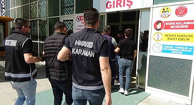 Karaman'da uyuşturucudan gözaltına alınan 2 kişi tutuklandı