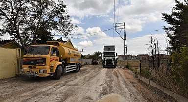 Karatay'da asfalt çalışmaları sürüyor