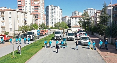 Kayseri Kocasinan'dan bahar temizliği
