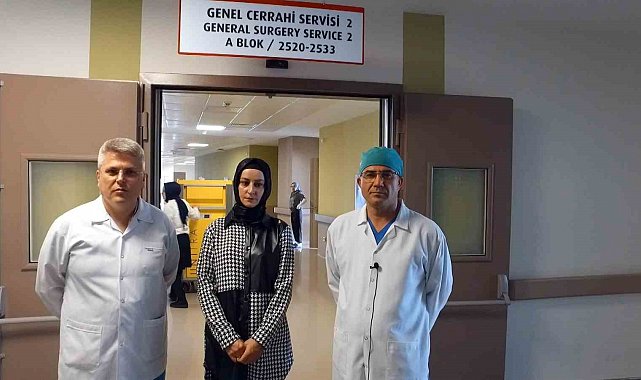 Kayseri Şehir Hastanesi'nde ilk: Sayılı merkezlerde yapılan laparoskopik whipple ameliyatı gerçekleştirildi